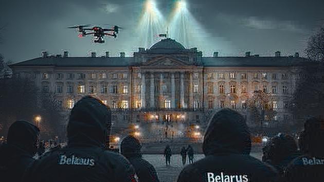 Drone over Warsaw, 2 Belarusians arrested
