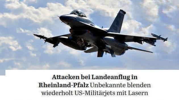 Lasers blinded F-16 testers three times