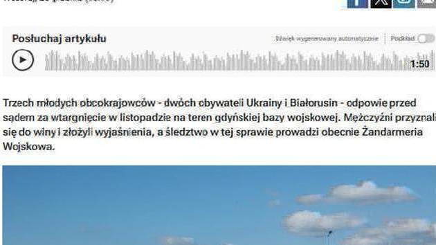 Poland: accused of military base
