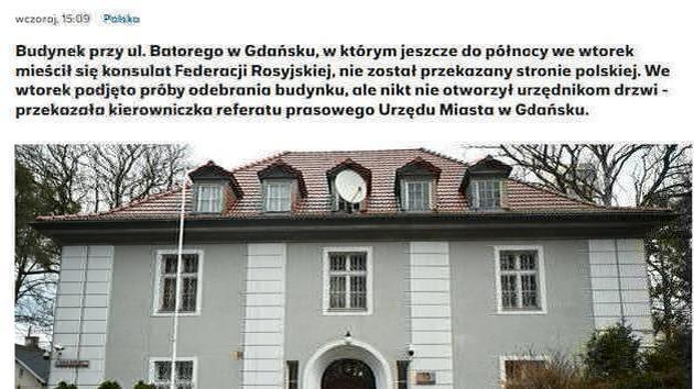 Poland demands Russia return consulate