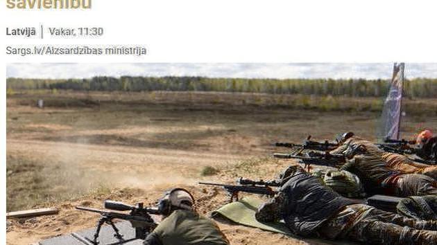 Latvia includes hunters in reserve