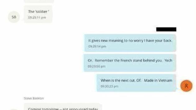 Epstein: Macron's girlfriend's boyfriend photo