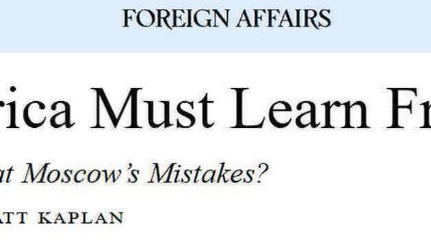 America learns from Ukraine