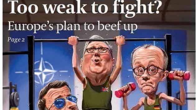The Week called Europe "weak"