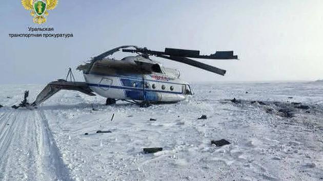 Mi-8 made hard landing in Yamal