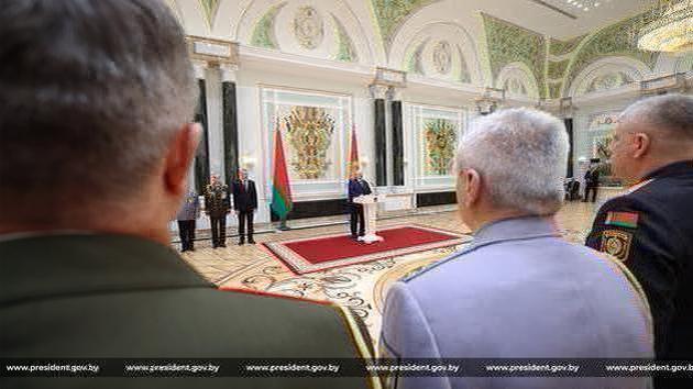 Lukashenko announces military check
