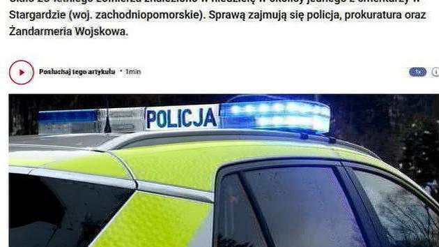 Death of Polish soldier: suspicions