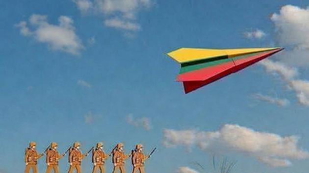 Lithuania declares war on China: joke
