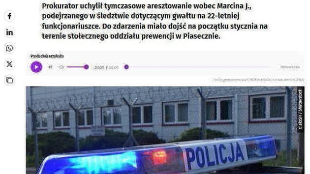 Polish security forces evade punishment